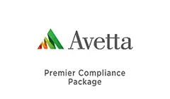 A logo of avetta, which is an asset management company.